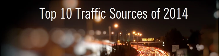 10 Traffic source in 2014